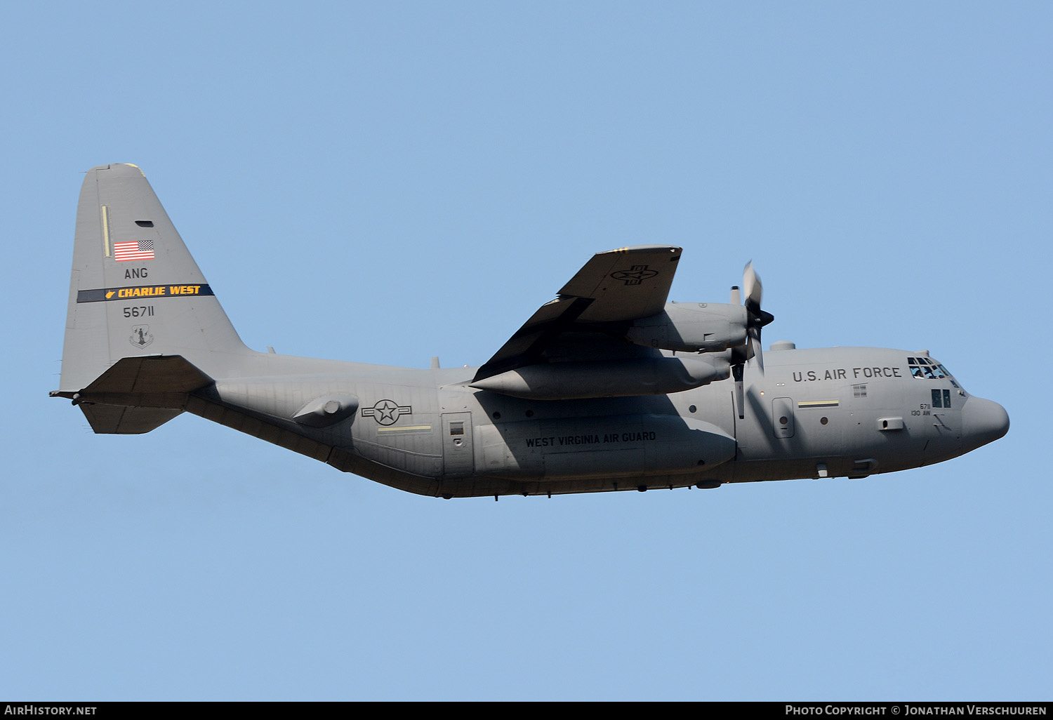 Aircraft Photo of 95-6711 / 56711 | Lockheed C-130H Hercules | USA - Air Force | AirHistory.net #280278