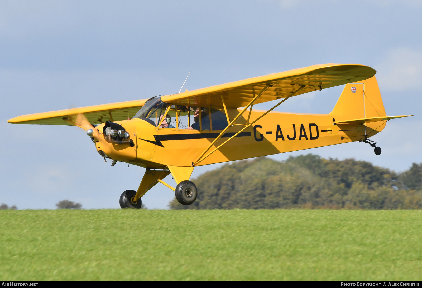 Aircraft Photo of G-AJAD | Piper J-3C-65 Cub | AirHistory.net #280279