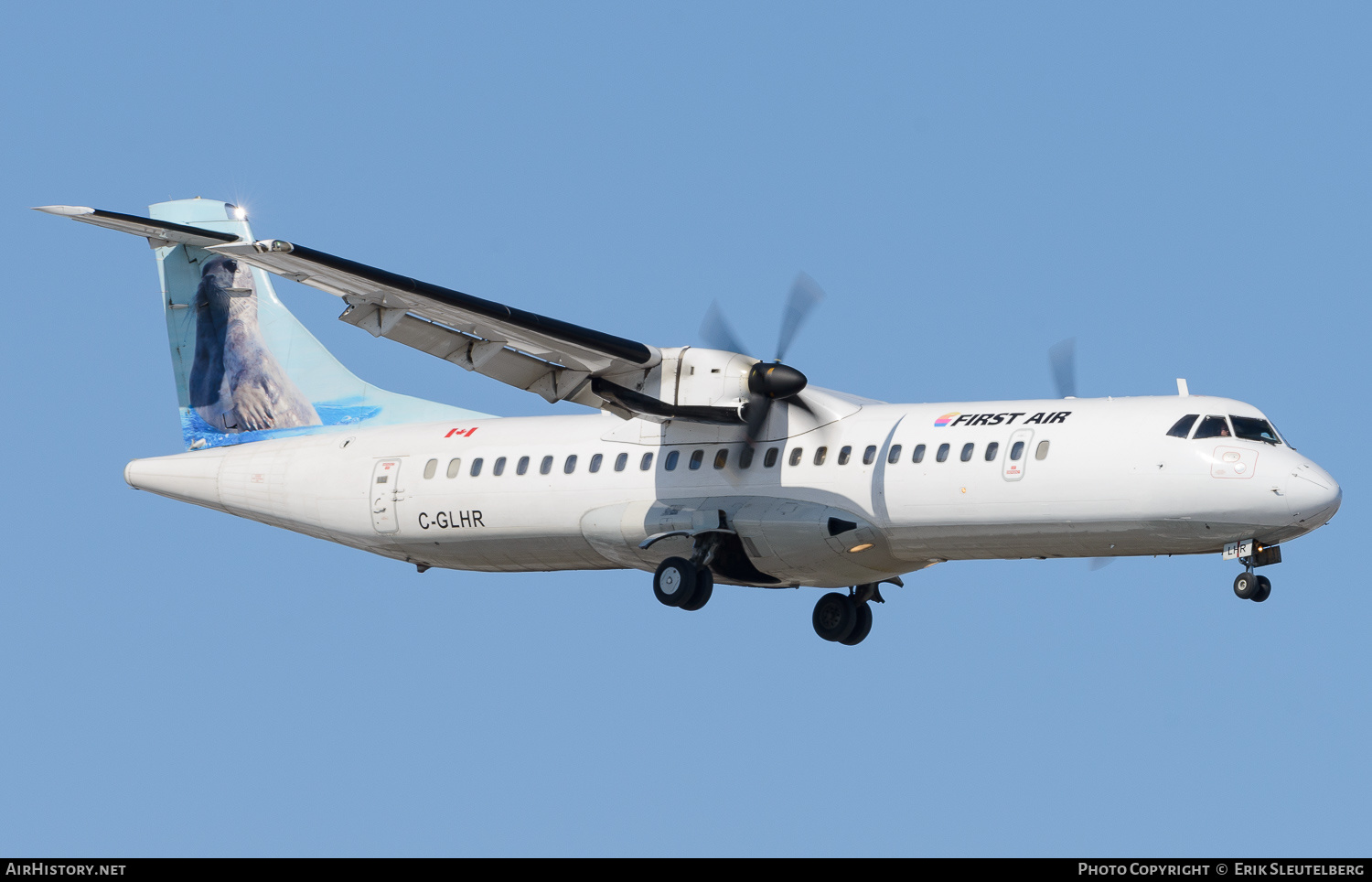 Aircraft Photo of C-GLHR | ATR ATR-72-212 | First Air | AirHistory.net #280284
