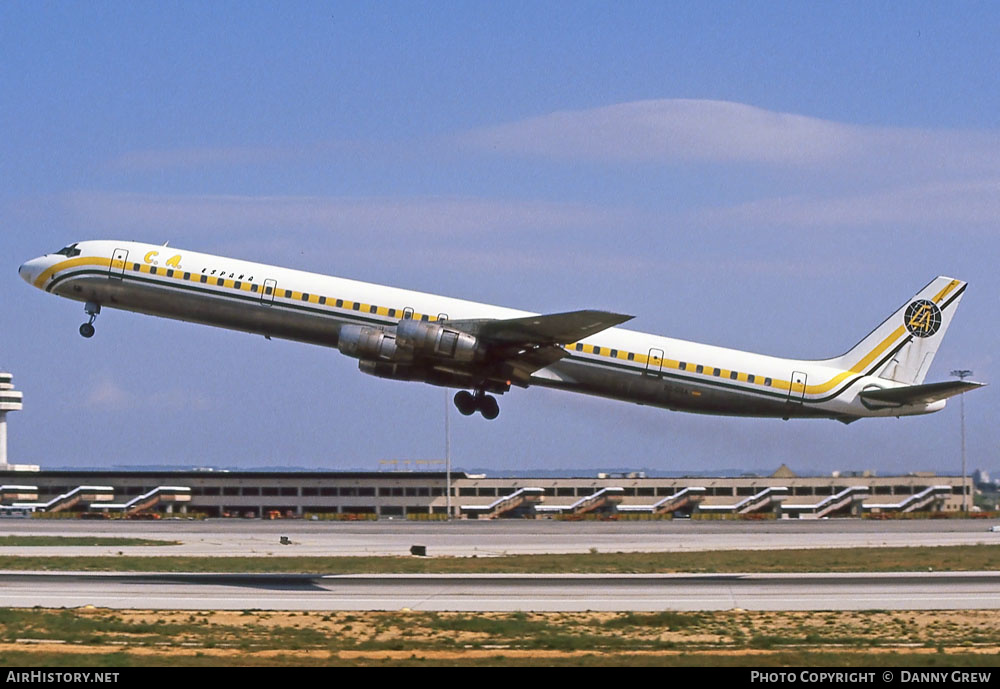 Aircraft Photo of EC-DZA | McDonnell Douglas DC-8-61 | Canafrica Transportes Aereos - CTA España | AirHistory.net #280295