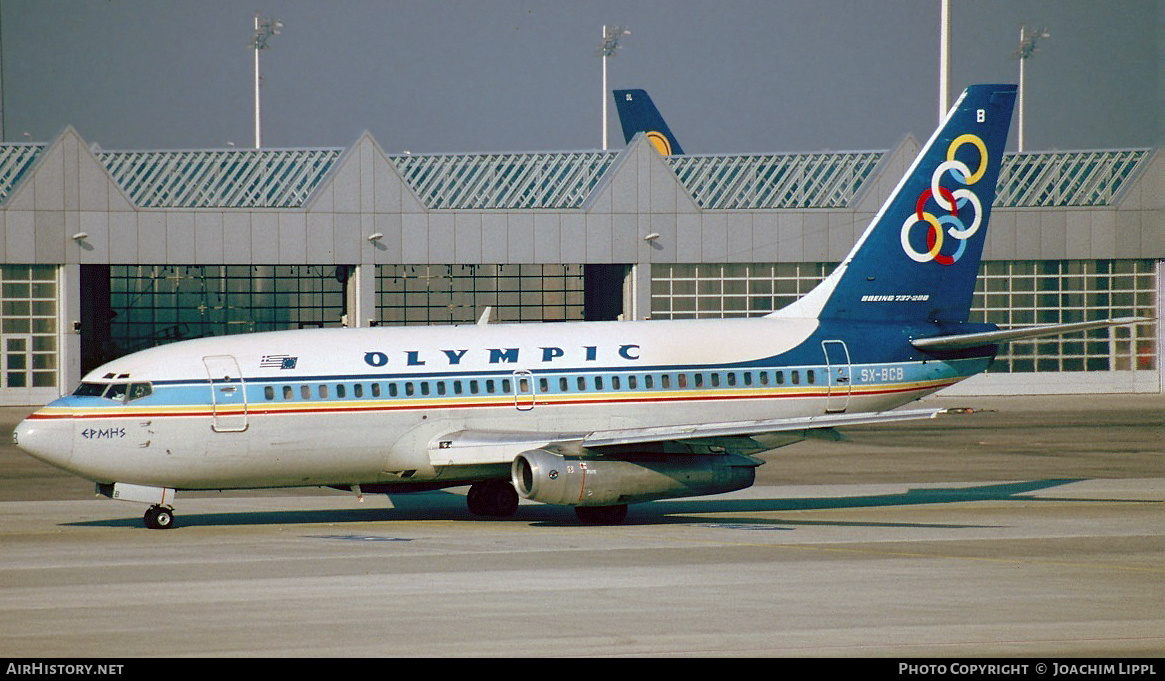 Aircraft Photo of SX-BCB | Boeing 737-284/Adv | Olympic | AirHistory.net #280318