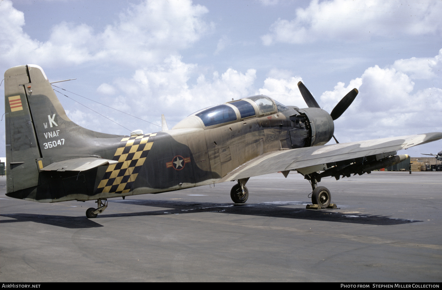 Aircraft Photo of 135047 / 35047 | Douglas A-1G Skyraider | South Vietnam - Air Force | AirHistory.net #280323