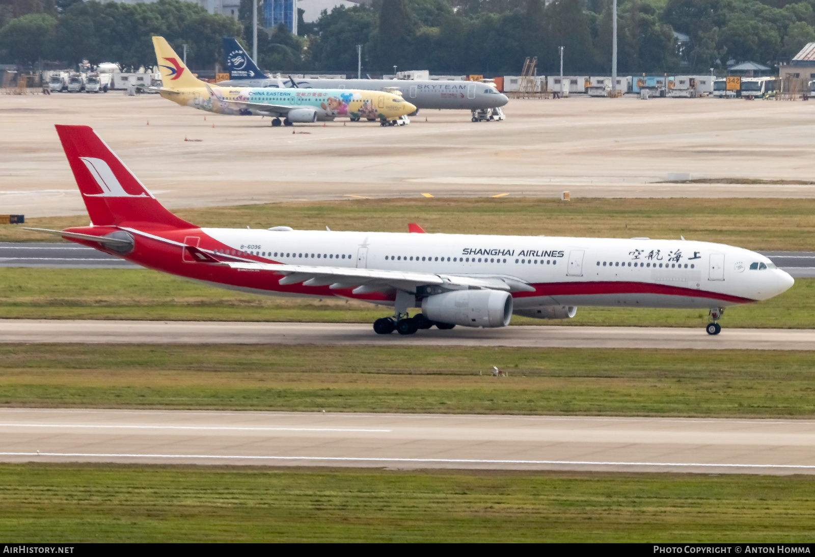 Aircraft Photo of B-6096 | Airbus A330-343E | Shanghai Airlines | AirHistory.net #280329