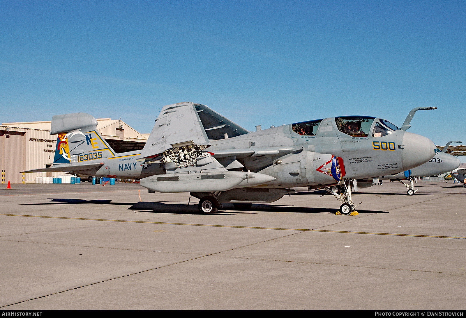 Aircraft Photo of 163035 | Grumman EA-6B Prowler (G-128) | USA - Navy | AirHistory.net #280331