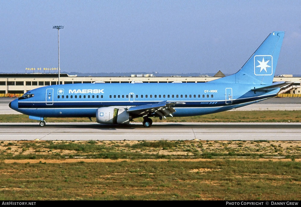 Aircraft Photo of OY-MMK | Boeing 737-3L9 | Maersk Air | AirHistory.net #280336