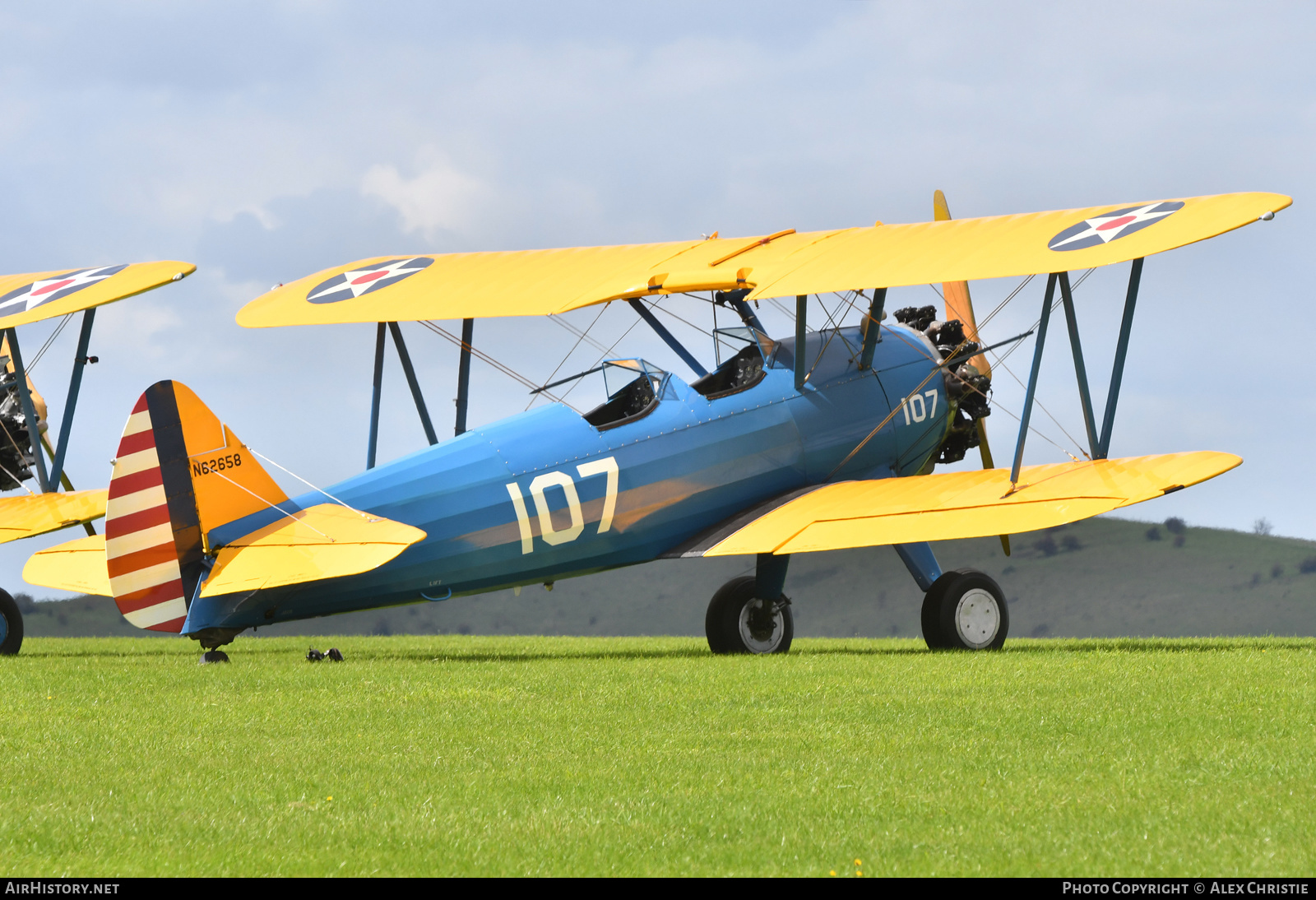 Aircraft Photo of N62658 | Boeing PT-17 Kaydet (A75N1) | USA - Army | AirHistory.net #280345