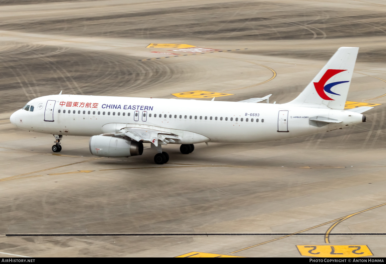 Aircraft Photo of B-6693 | Airbus A320-232 | China Eastern Airlines | AirHistory.net #280357