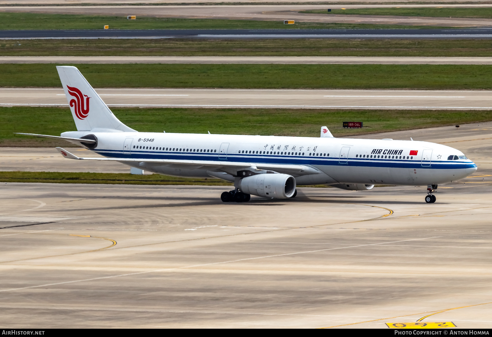 Aircraft Photo of B-5948 | Airbus A330-343E | Air China | AirHistory.net #280392