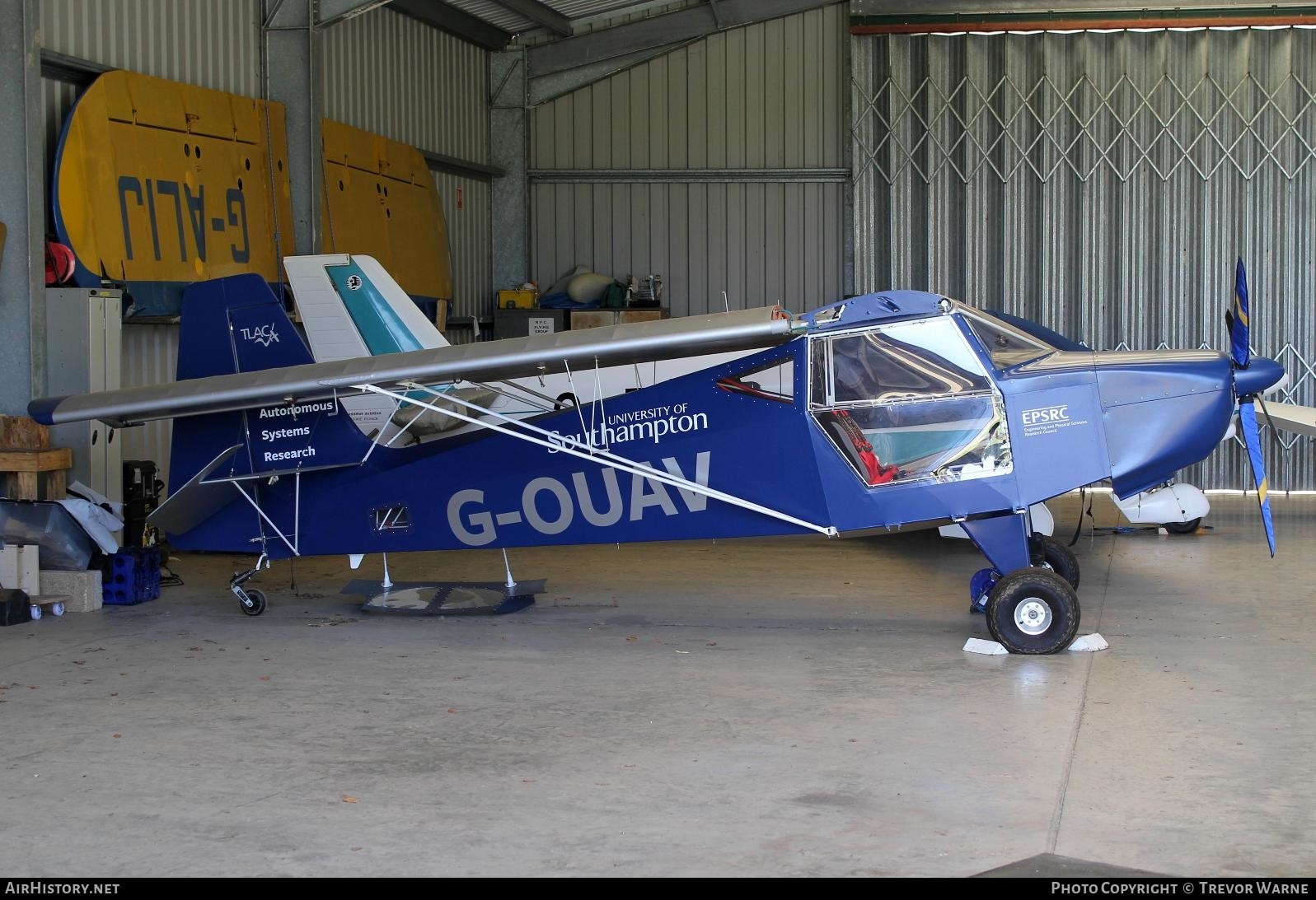 Aircraft Photo of G-OUAV | TLAC Sherwood Scout | University of Southhampton | AirHistory.net #280417
