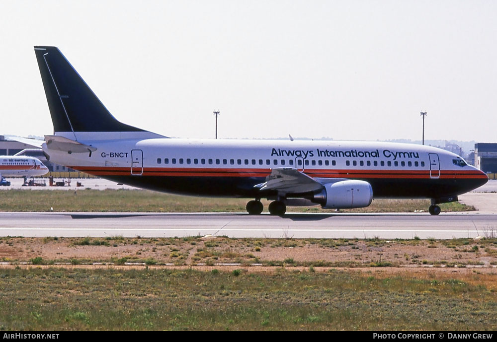 Aircraft Photo of G-BNCT | Boeing 737-3Q8 | Airways International Cymru | AirHistory.net #280419