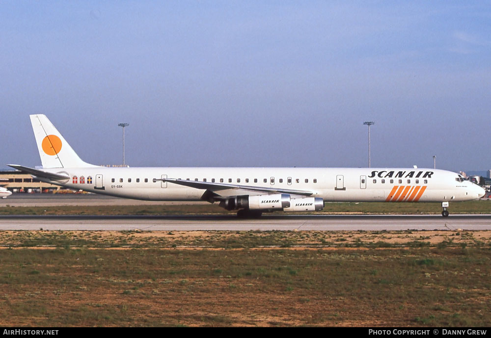 Aircraft Photo of OY-SBK | McDonnell Douglas DC-8-63 | Scanair | AirHistory.net #280441