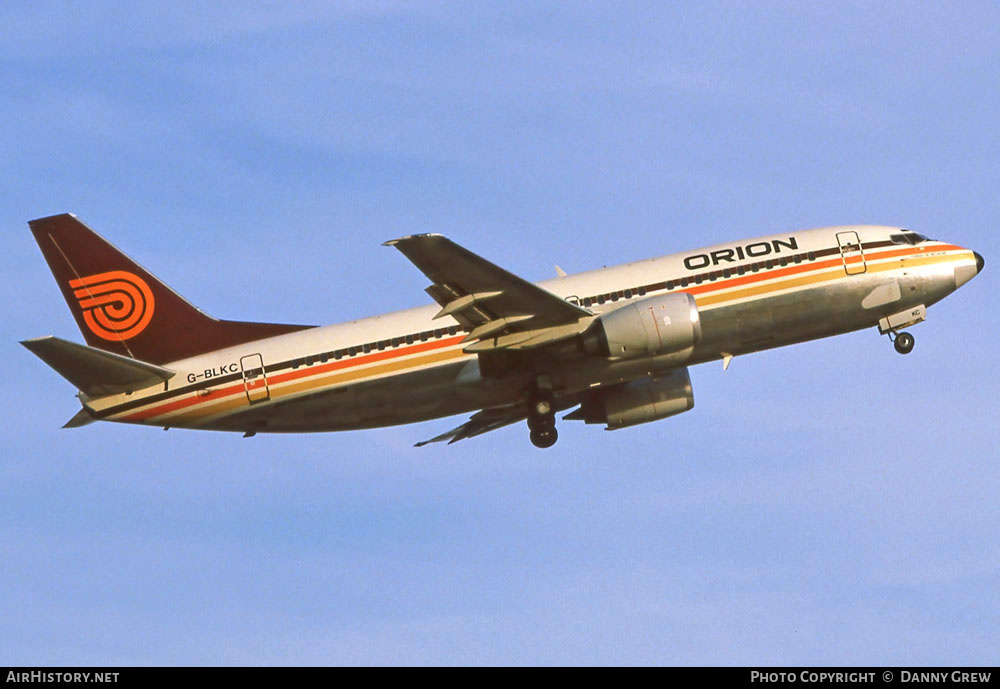Aircraft Photo of G-BLKC | Boeing 737-3T5 | Orion Airways | AirHistory.net #280442