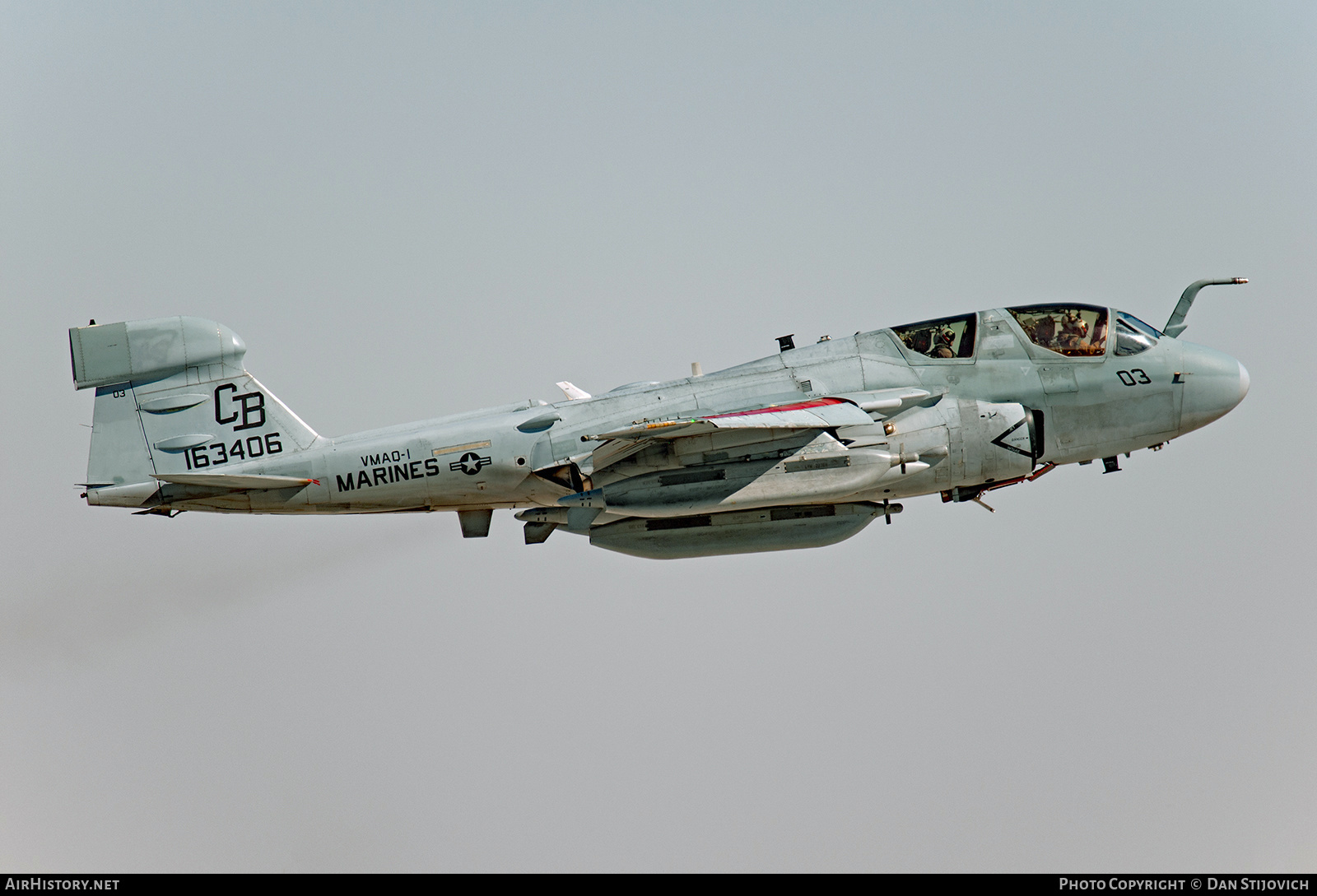 Aircraft Photo of 163406 | Grumman EA-6B Prowler (G-128) | USA - Marines | AirHistory.net #280483