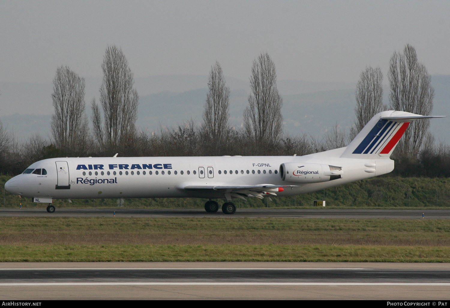 Aircraft Photo of F-GPNL | Fokker 100 (F28-0100) | Air France | AirHistory.net #280490