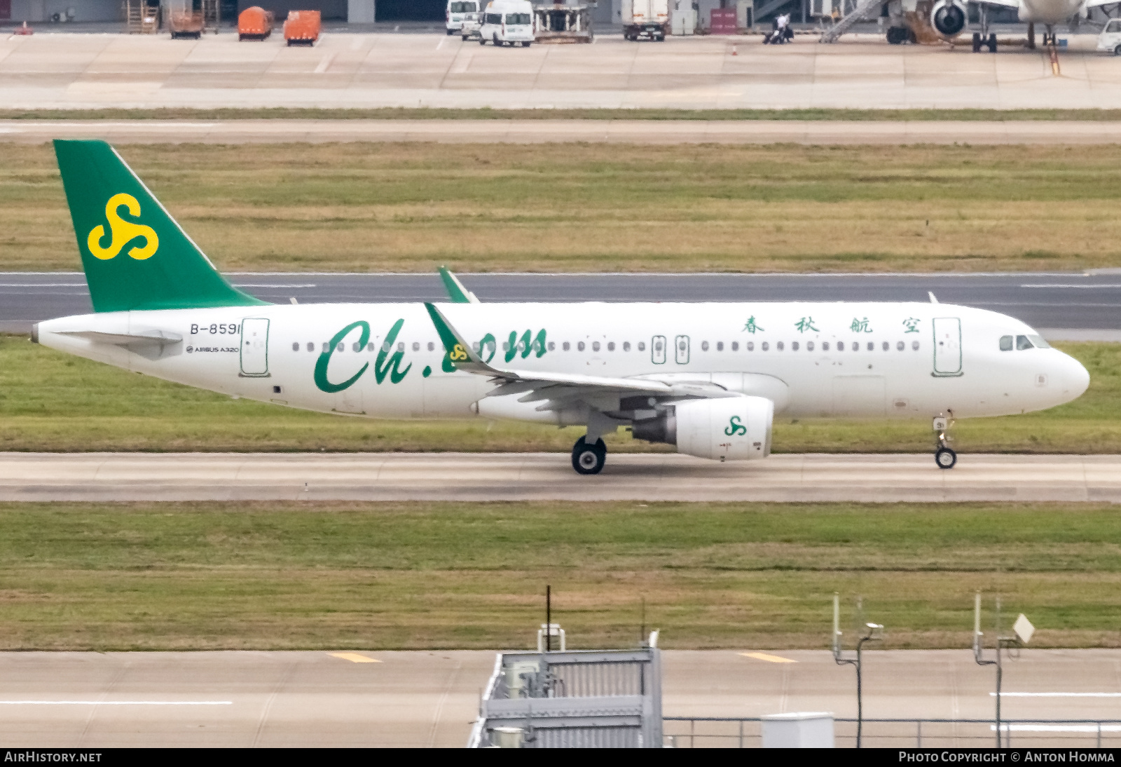 Aircraft Photo of B-8591 | Airbus A320-214 | Spring Airlines | AirHistory.net #280494