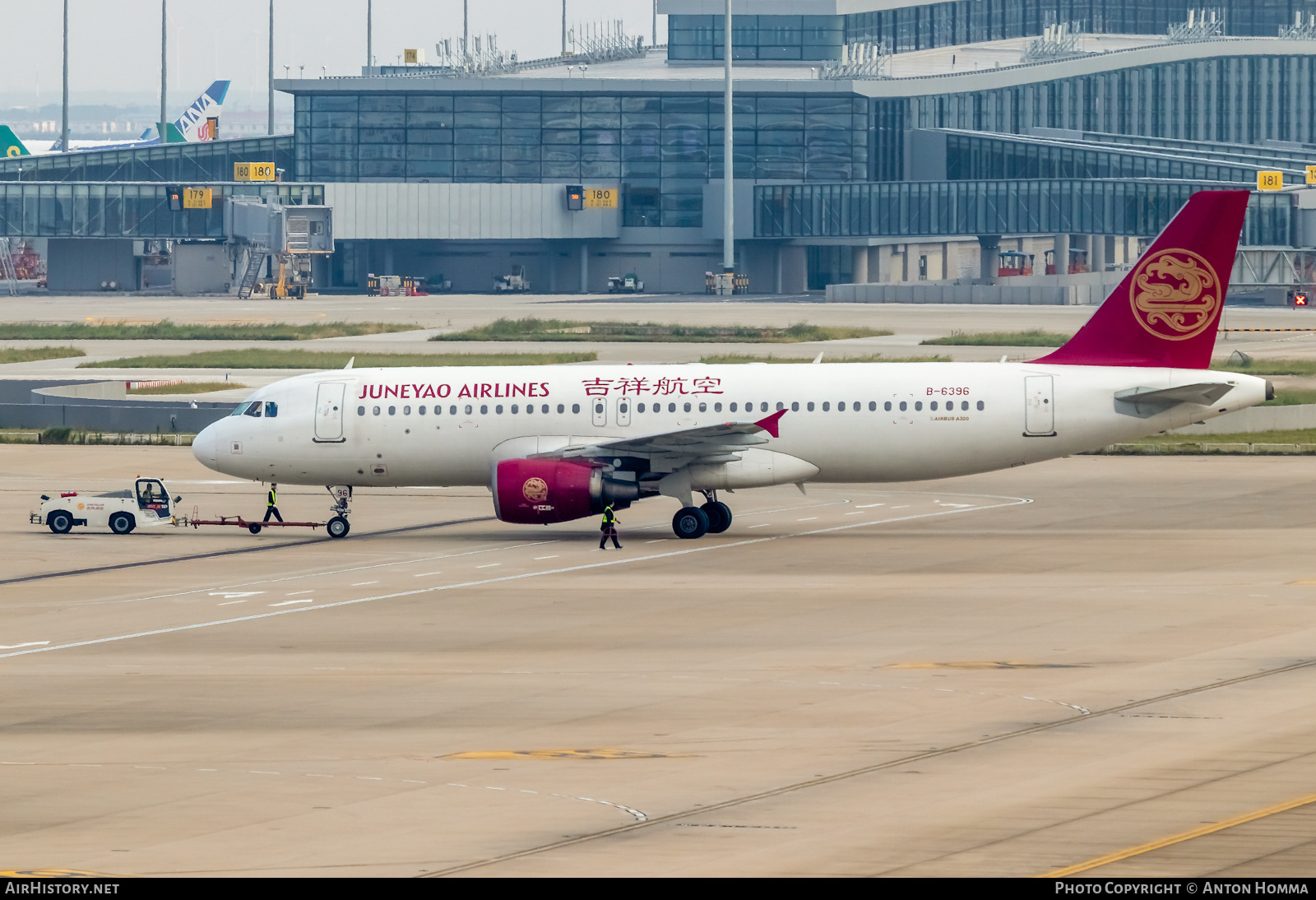 Aircraft Photo of B-6396 | Airbus A320-214 | Juneyao Airlines | AirHistory.net #280513