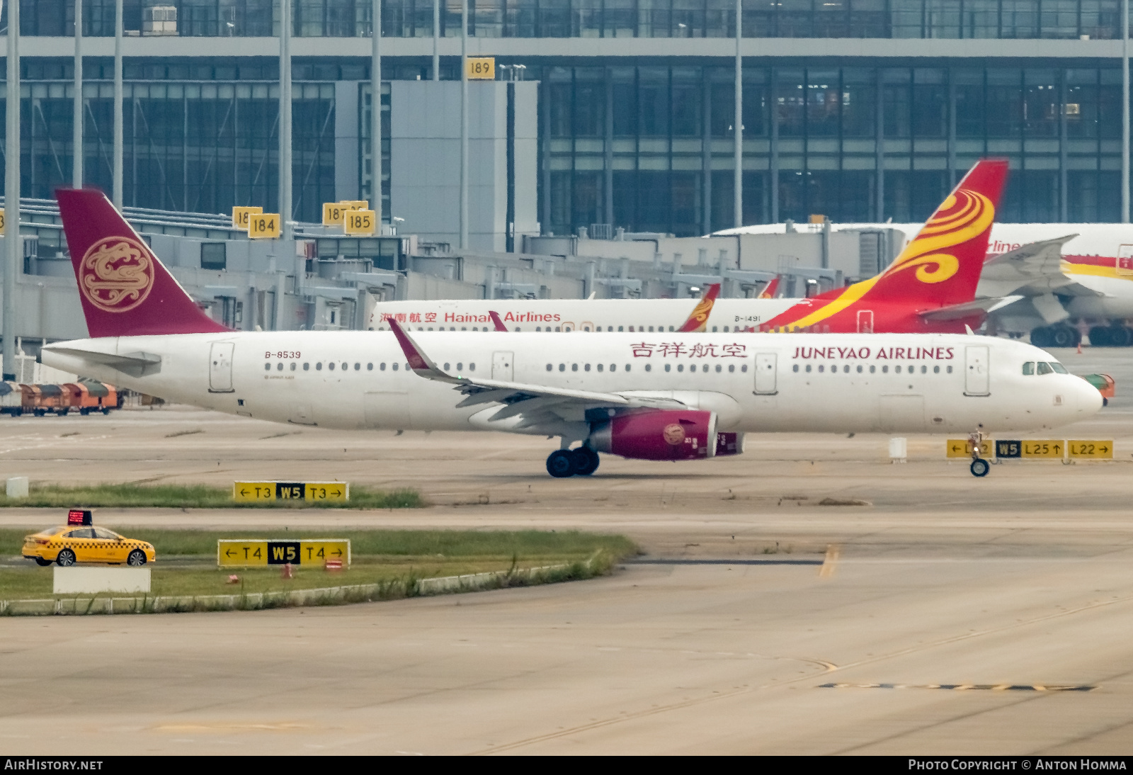 Aircraft Photo of B-8539 | Airbus A321-231 | Juneyao Airlines | AirHistory.net #280516