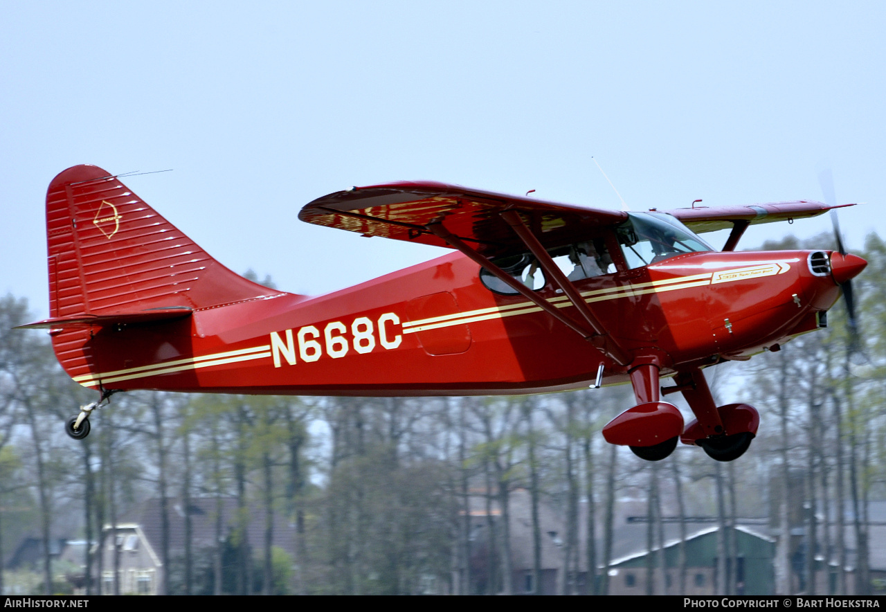 Aircraft Photo of N668C | Stinson 108-3 Flying Station Wagon | AirHistory.net #280520