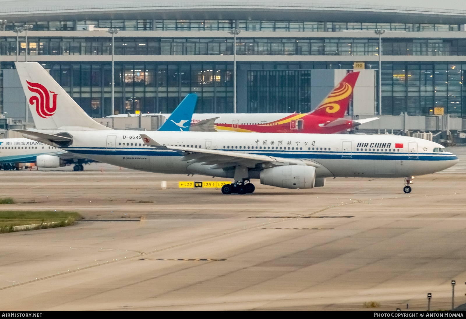 Aircraft Photo of B-6549 | Airbus A330-243 | Air China | AirHistory.net #280522
