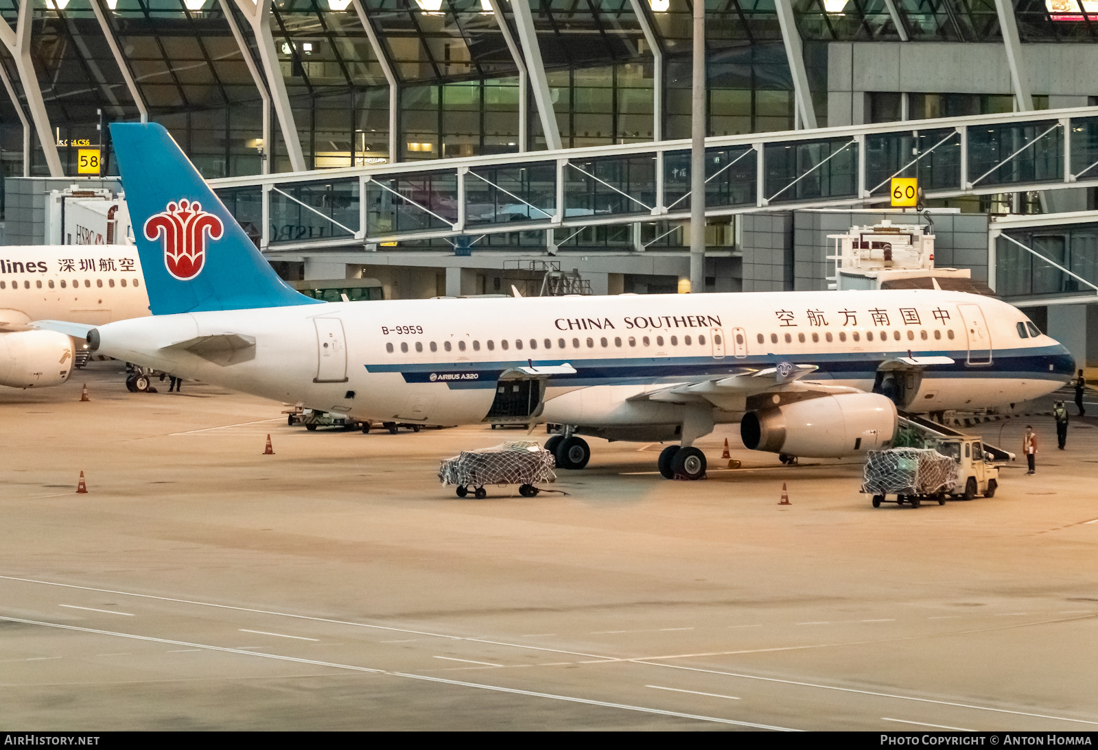 Aircraft Photo of B-9959 | Airbus A320-232 | China Southern Airlines | AirHistory.net #280527