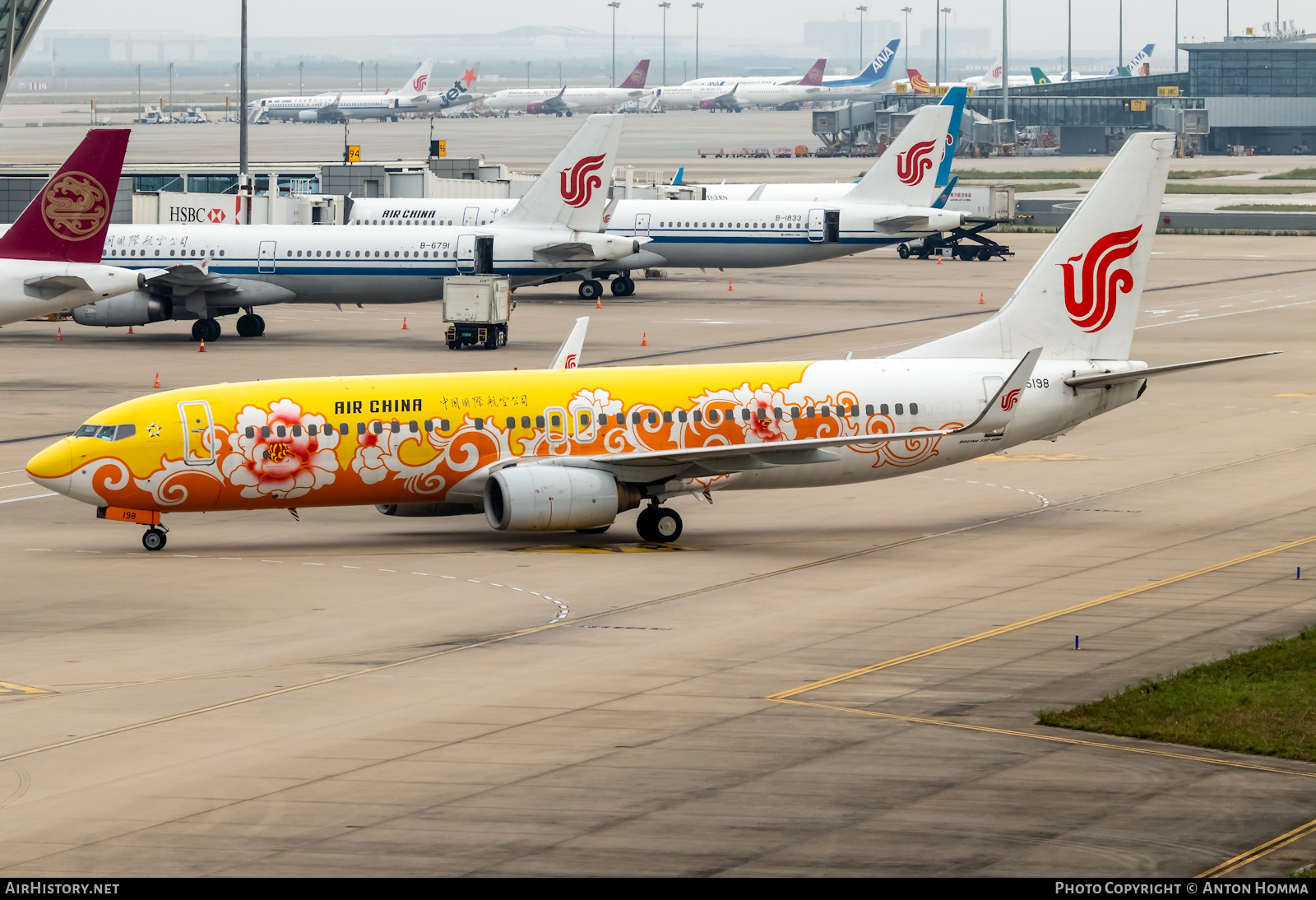 Aircraft Photo of B-5198 | Boeing 737-89L | Air China | AirHistory.net #280549