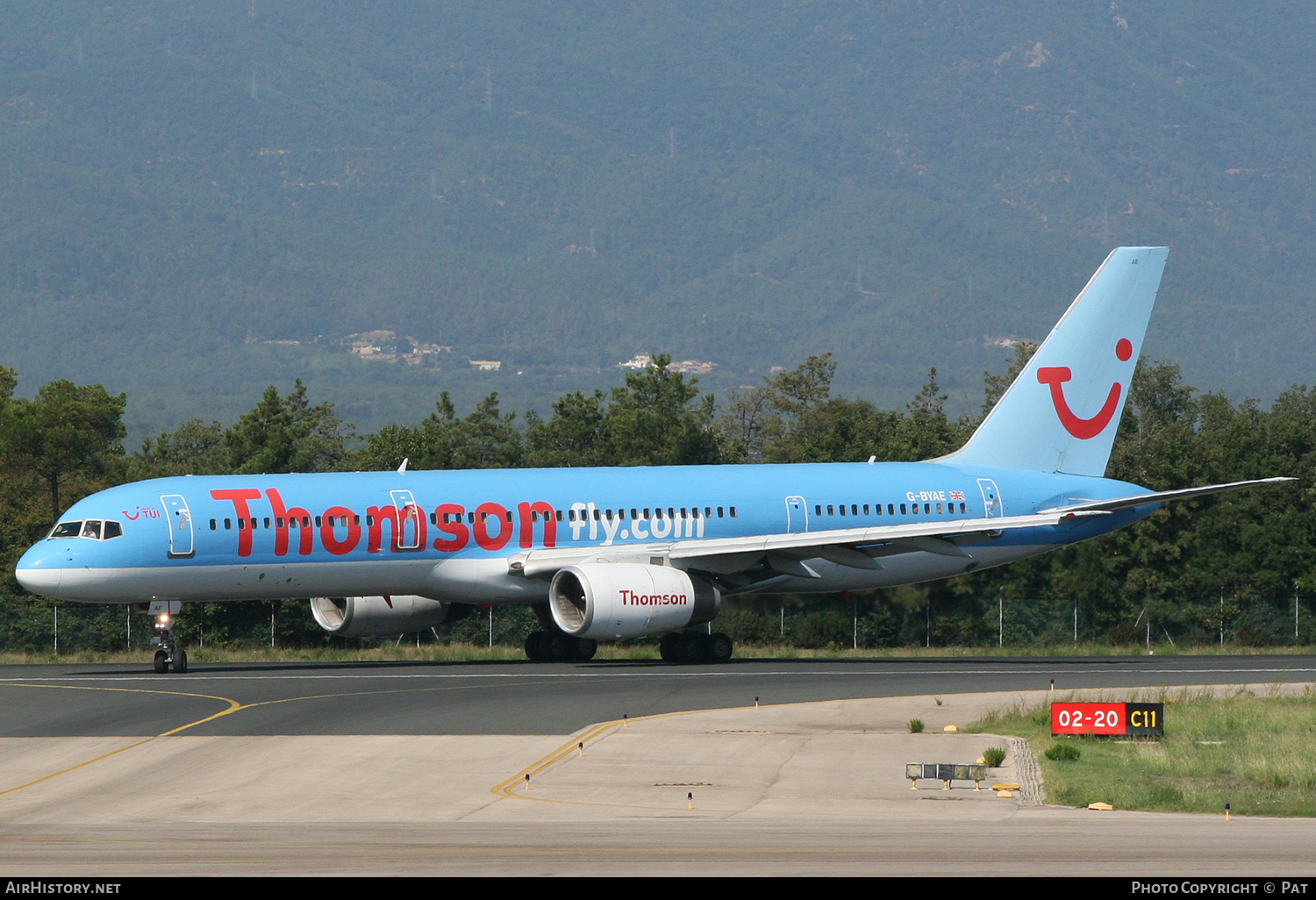 Aircraft Photo of G-BYAE | Boeing 757-204 | Thomsonfly | AirHistory.net #280551