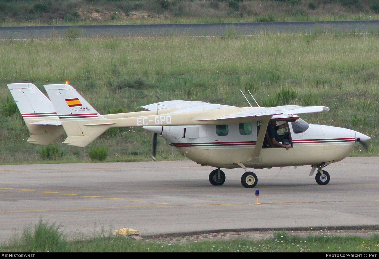 Aircraft Photo of EC-GPQ | Cessna 337G Super Skymaster | SAP - Sociedad Aeronáutica Peninsular | AirHistory.net #280562
