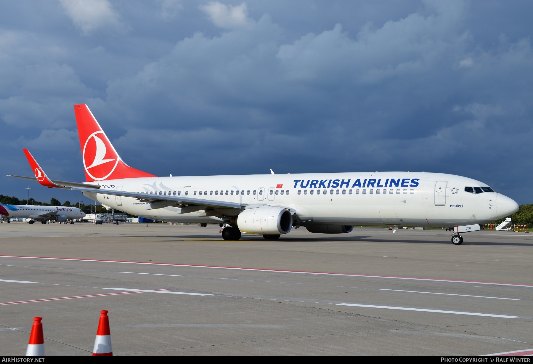 Aircraft Photo of TC-JYB | Boeing 737-9F2/ER | Turkish Airlines | AirHistory.net #280578