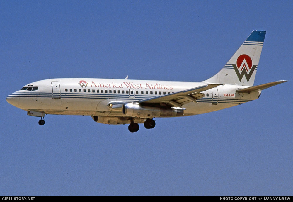 Aircraft Photo of N144AW | Boeing 737-222 | America West Airlines | AirHistory.net #280579