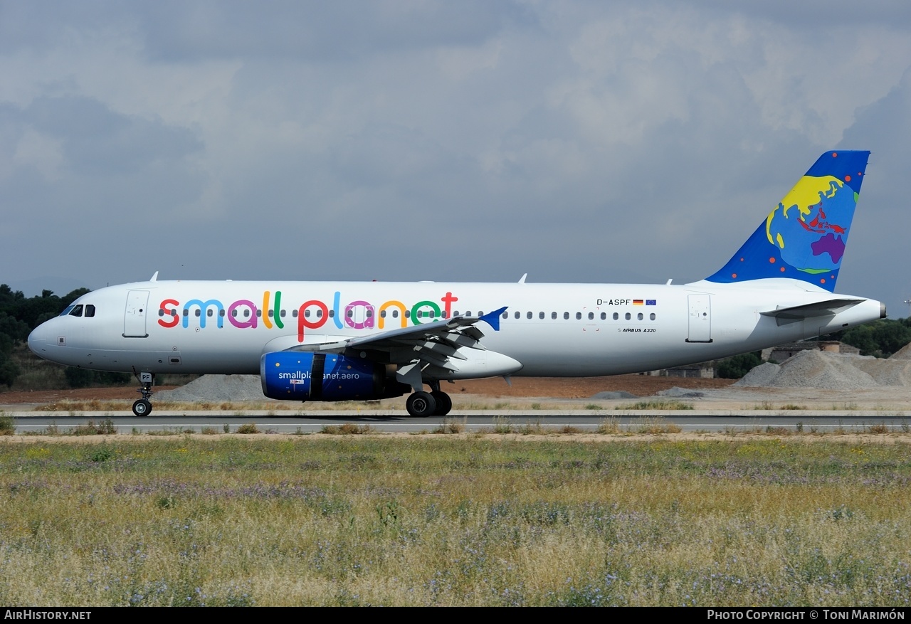 Aircraft Photo of D-ASPF | Airbus A320-232 | Small Planet Airlines | AirHistory.net #280584