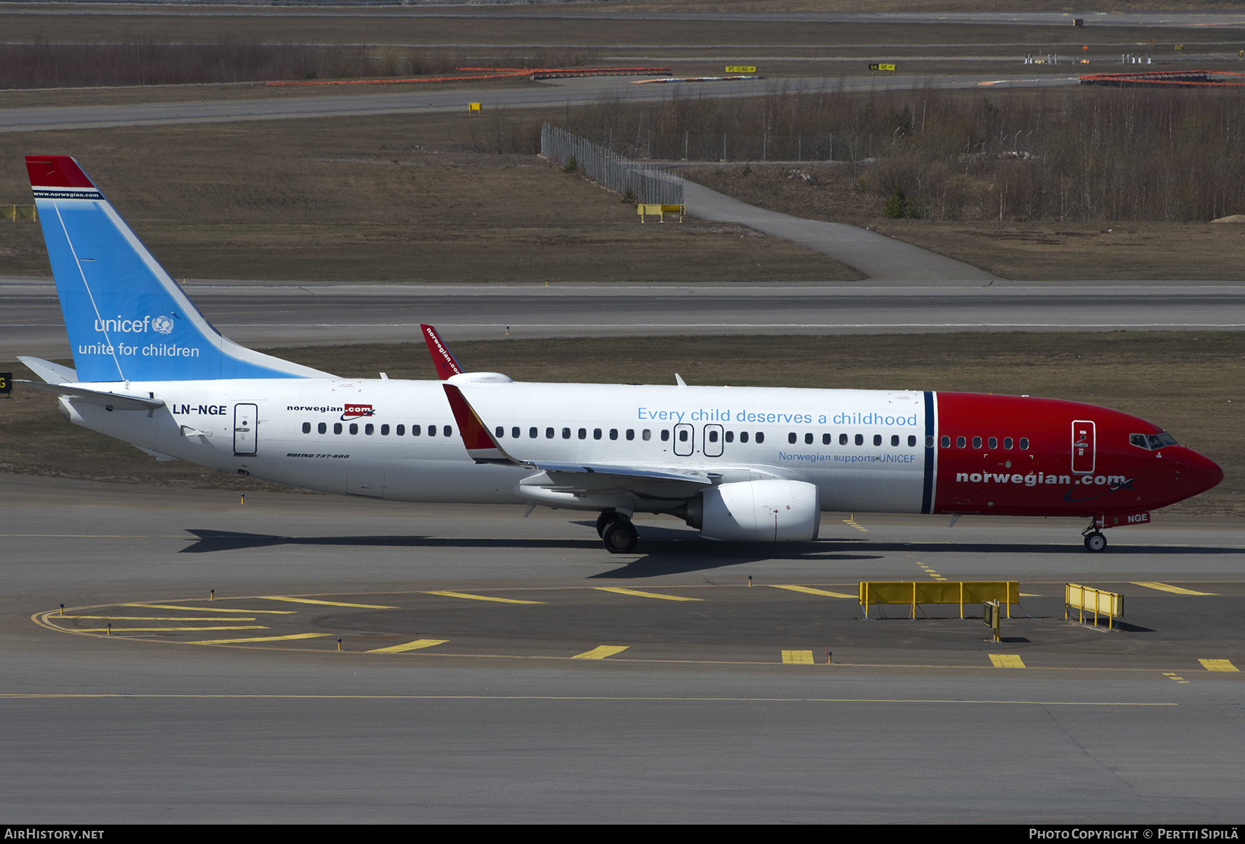 Aircraft Photo of LN-NGE | Boeing 737-8JP | Norwegian | AirHistory.net #280590