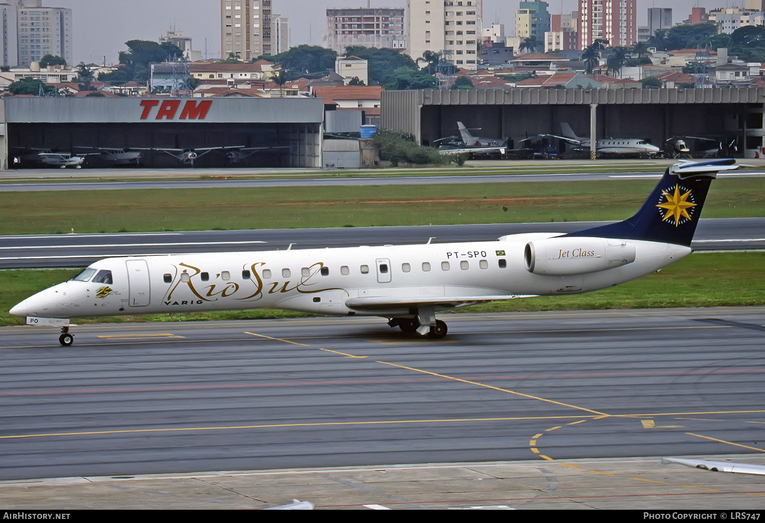 Aircraft Photo of PT-SPO | Embraer ERJ-145ER (EMB-145ER) | Rio-Sul | AirHistory.net #280621
