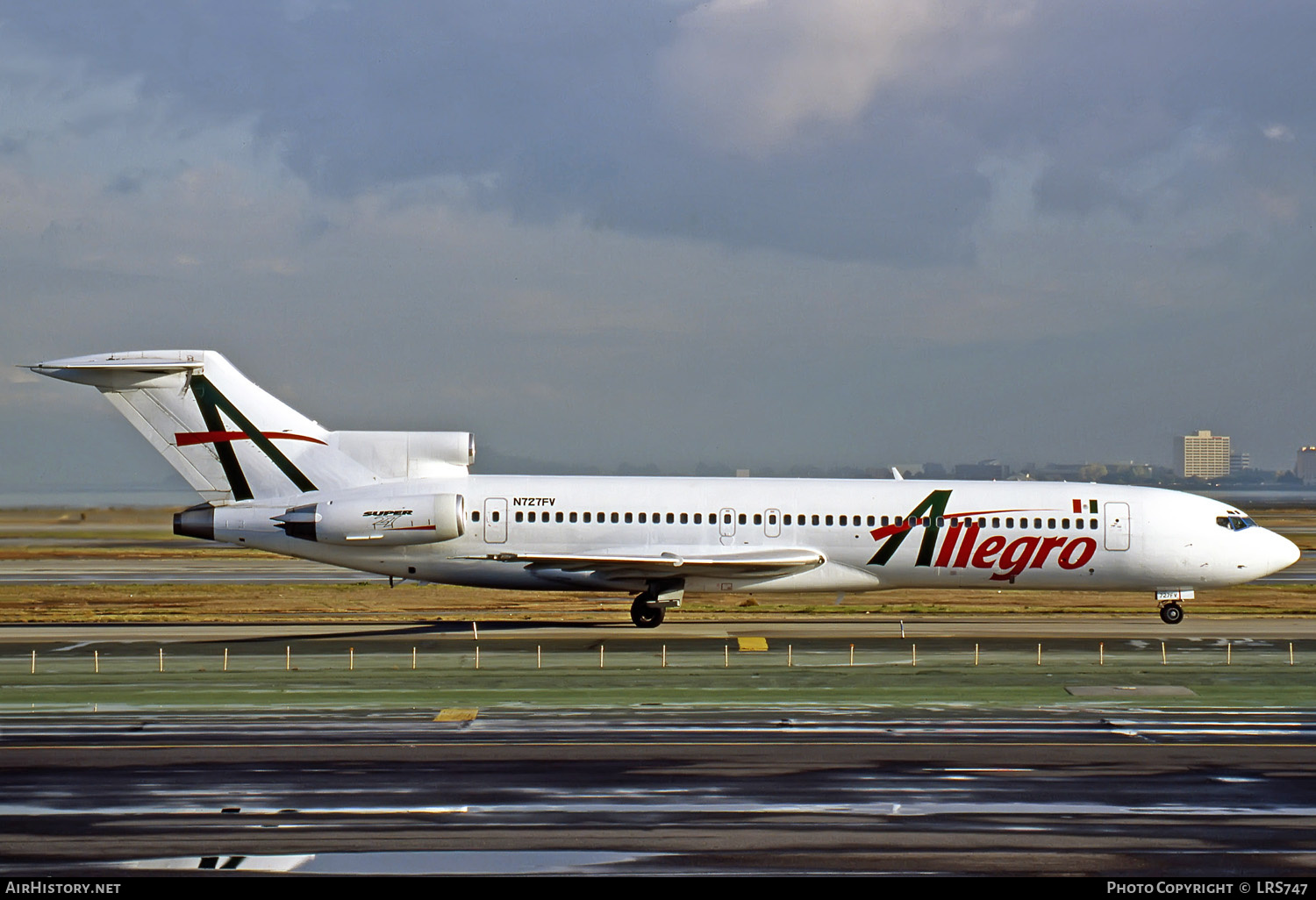 Aircraft Photo of N727FV | Boeing 727-221/Adv | Allegro Air | AirHistory.net #280633