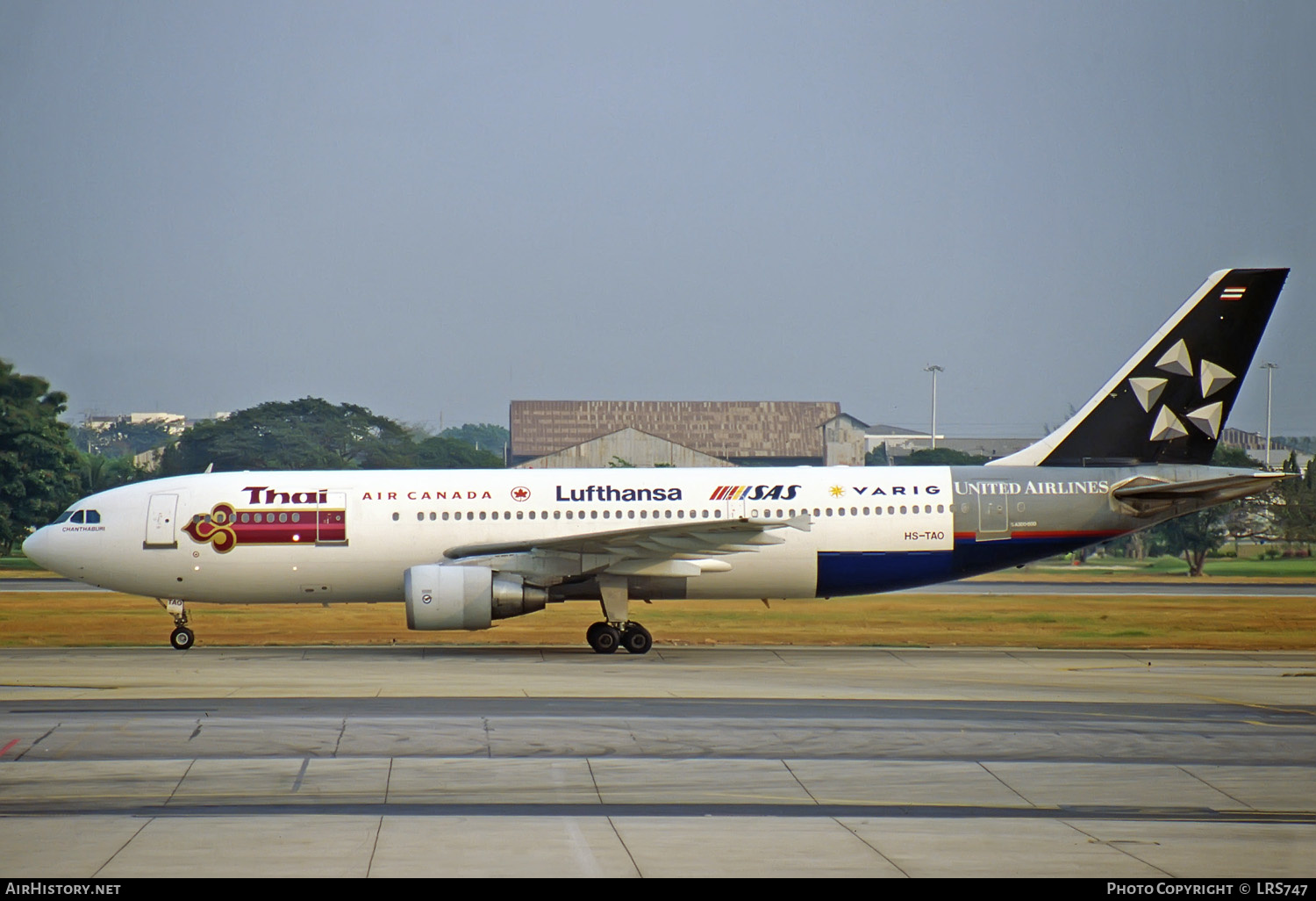 Aircraft Photo of HS-TAO | Airbus A300B4-622R | Thai Airways International | AirHistory.net #280663