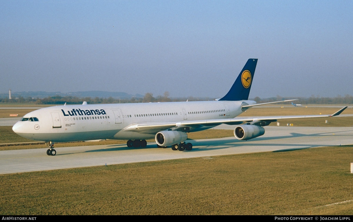 Aircraft Photo of D-AIBA | Airbus A340-211 | Lufthansa | AirHistory.net #280674