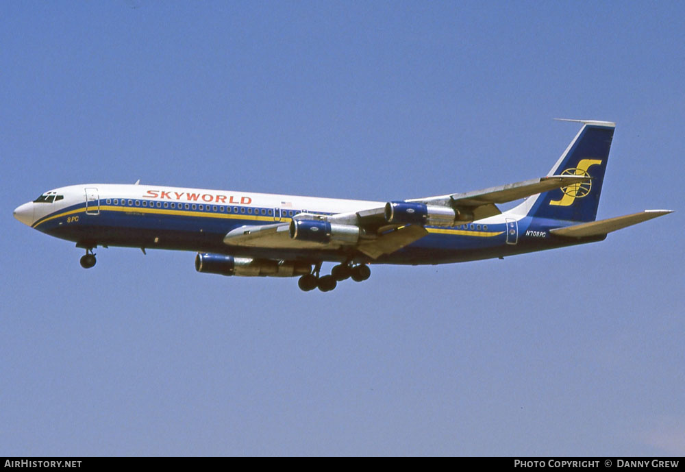 Aircraft Photo of N708PC | Boeing 707-323B | Skyworld Airlines | AirHistory.net #280677