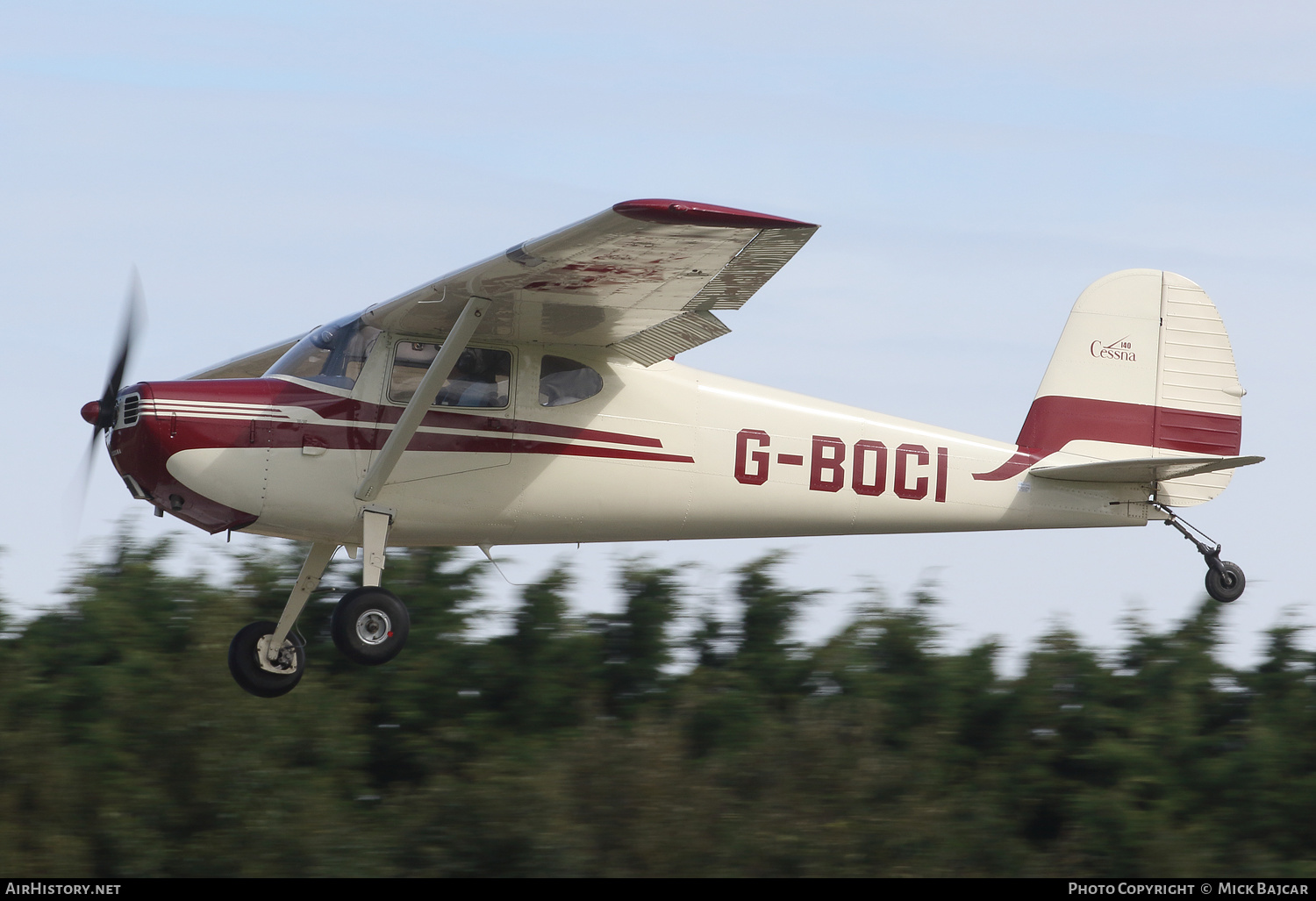 Aircraft Photo of G-BOCI | Cessna 140A | AirHistory.net #280685