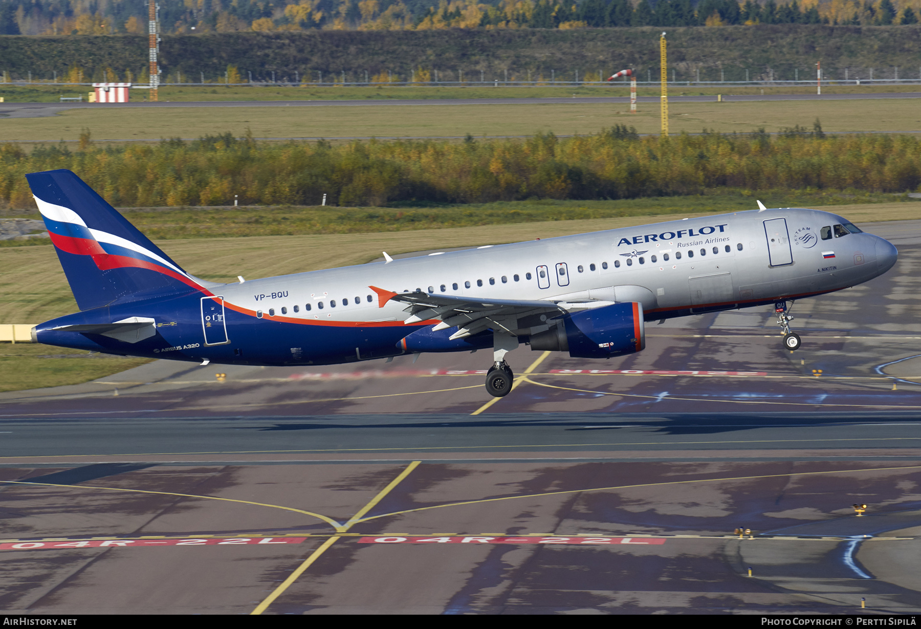 Aircraft Photo of VP-BQU | Airbus A320-214 | Aeroflot - Russian Airlines | AirHistory.net #280690