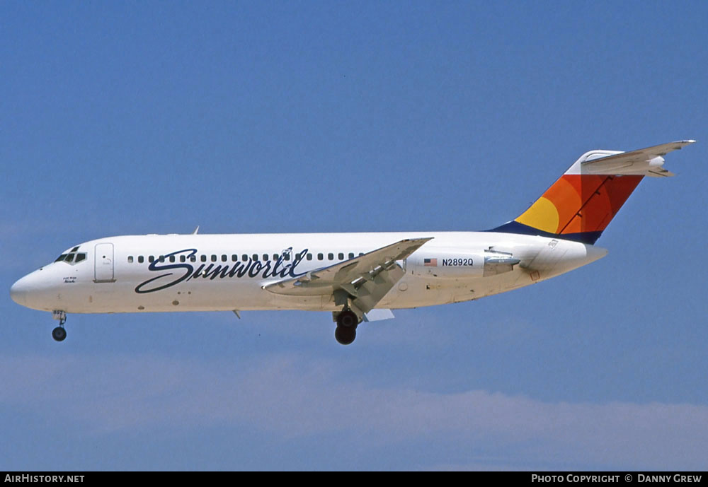 Aircraft Photo of N2892Q | Douglas DC-9-15 | Sunworld International Airways | AirHistory.net #280706