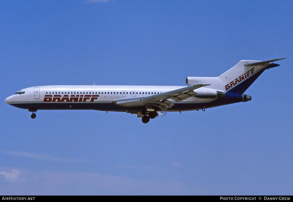 Aircraft Photo of N470BN | Boeing 727-227/Adv | Braniff | AirHistory.net #280719