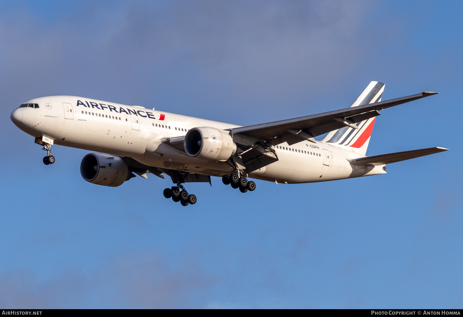 Aircraft Photo of F-GSPH | Boeing 777-228/ER | Air France | AirHistory.net #280735