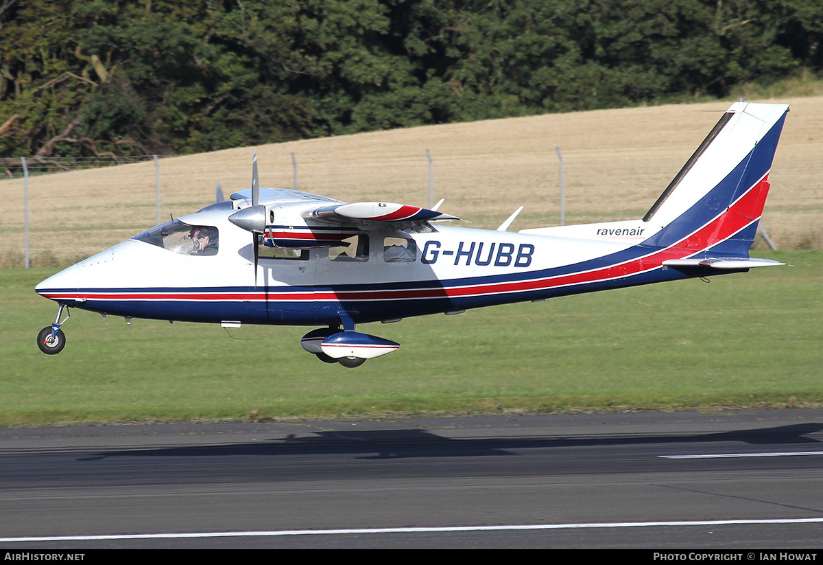 Aircraft Photo of G-HUBB | Partenavia P-68B Victor | Ravenair | AirHistory.net #280743