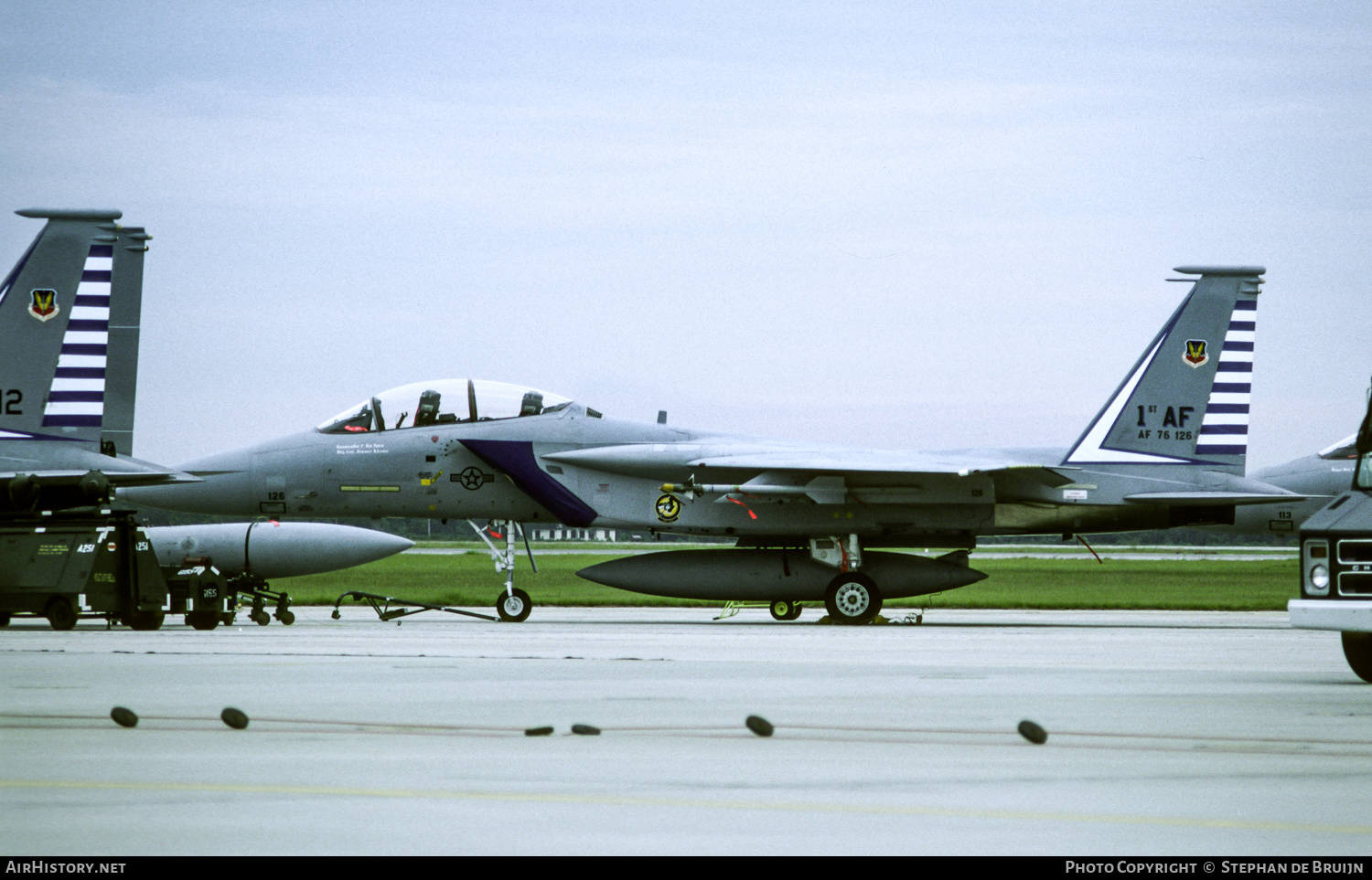 Aircraft Photo of 76-0126 / AF76-126 | McDonnell Douglas F-15B Eagle | AirHistory.net #280759