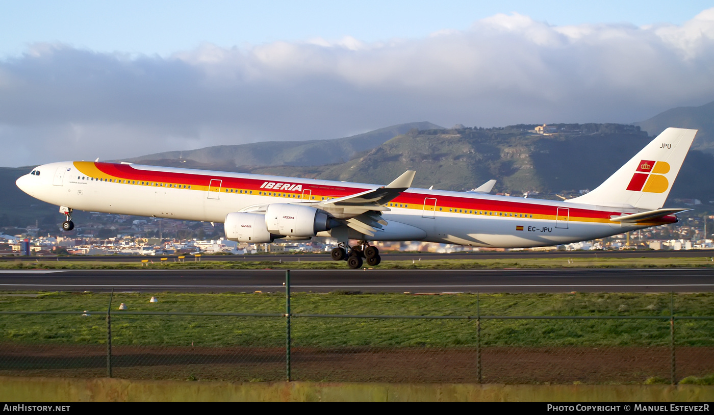 Aircraft Photo of EC-JPU | Airbus A340-642 | Iberia | AirHistory.net #280780