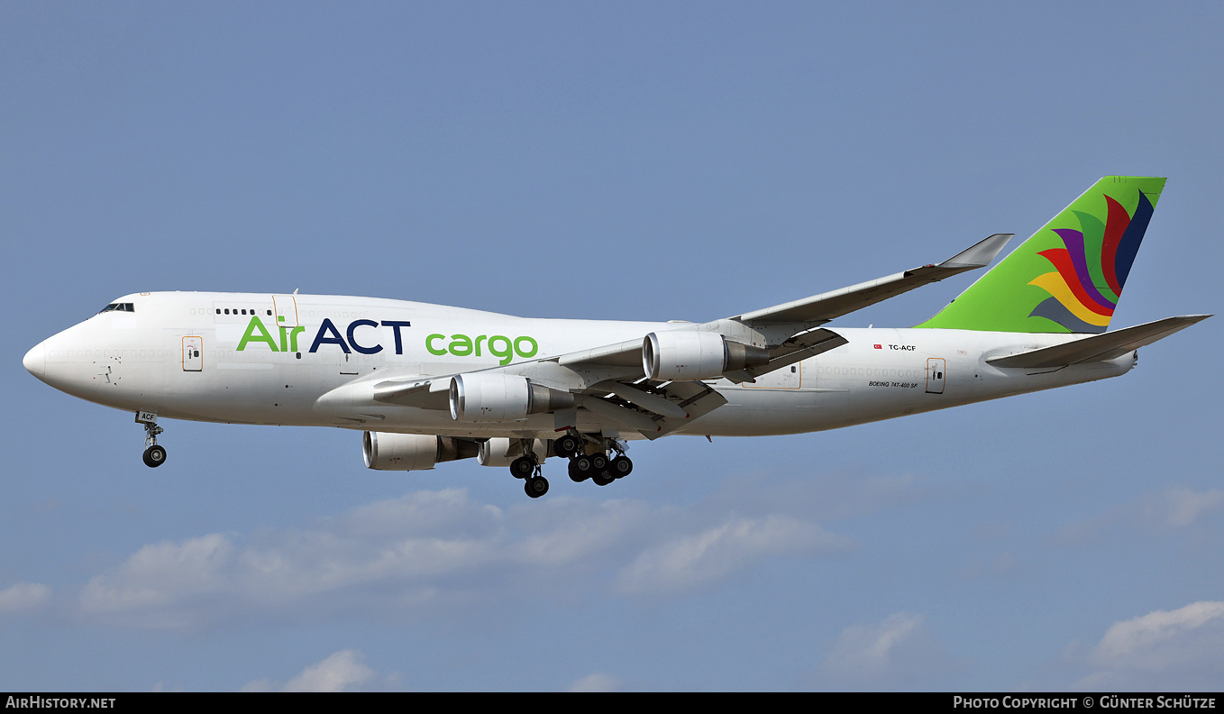 Aircraft Photo of TC-ACF | Boeing 747-481(BDSF) | Air ACT Cargo | AirHistory.net #280788