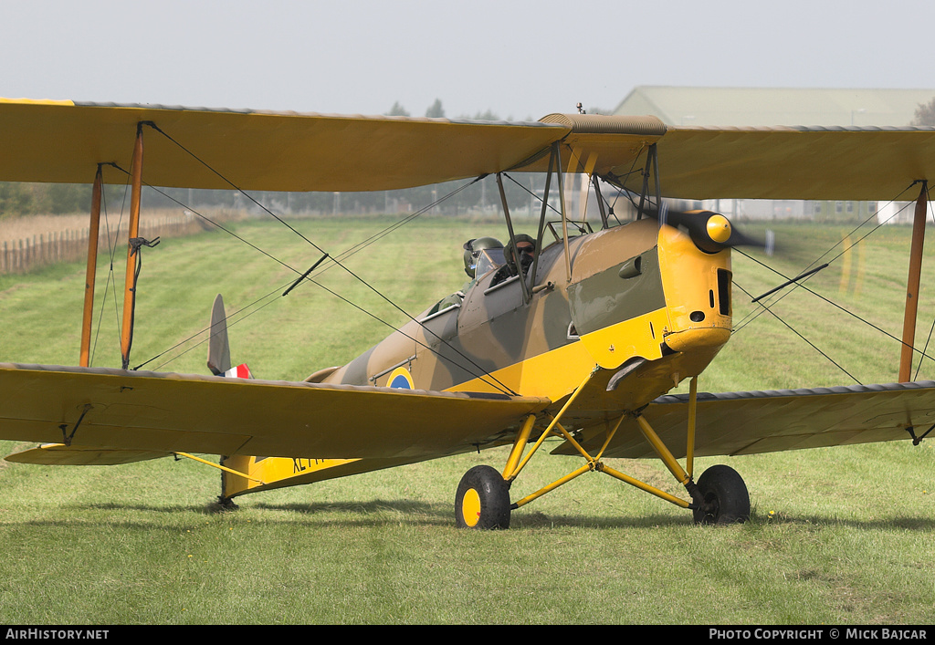 Aircraft Photo of G-AOGR / XL714 | De Havilland D.H. 82A Tiger Moth II | UK - Air Force | AirHistory.net #280792