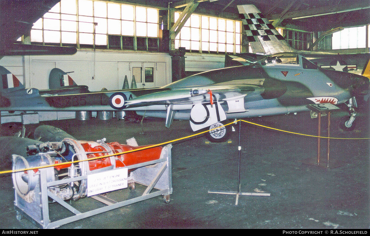Aircraft Photo of N4024S / WA235 | De Havilland D.H. 100 Vampire FB6 | UK - Air Force | AirHistory.net #280798