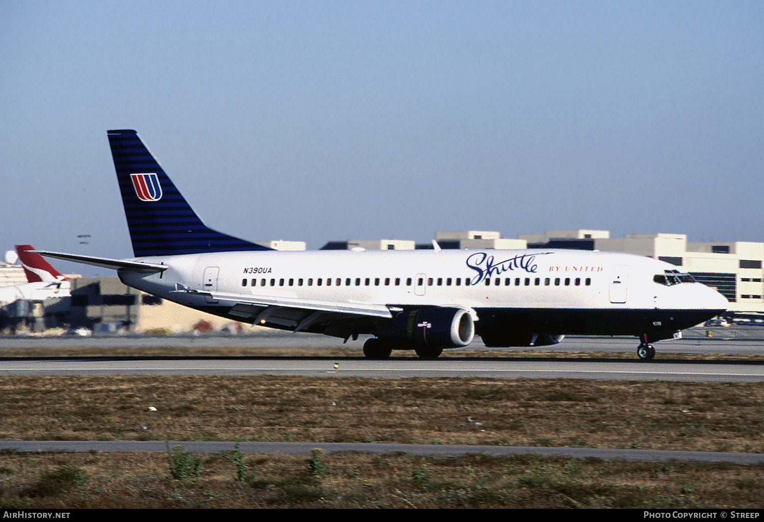 Aircraft Photo of N390UA | Boeing 737-322 | Shuttle by United | AirHistory.net #280801