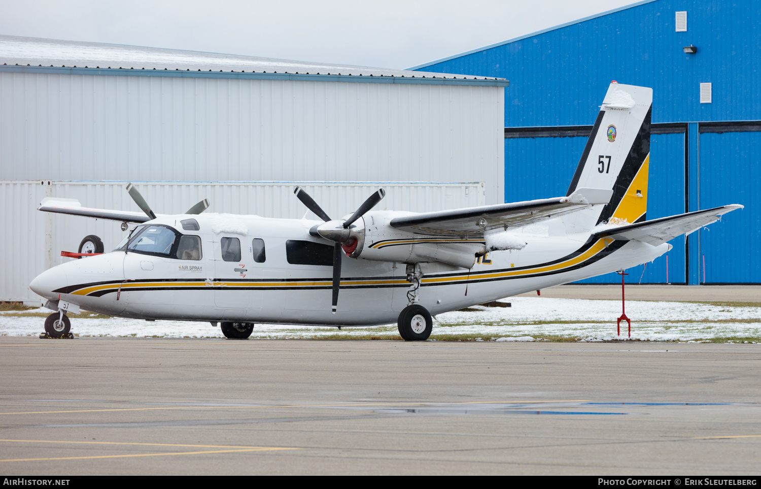 Aircraft Photo of C-FIIL | Rockwell 690A Turbo Commander | Air Spray | AirHistory.net #280816