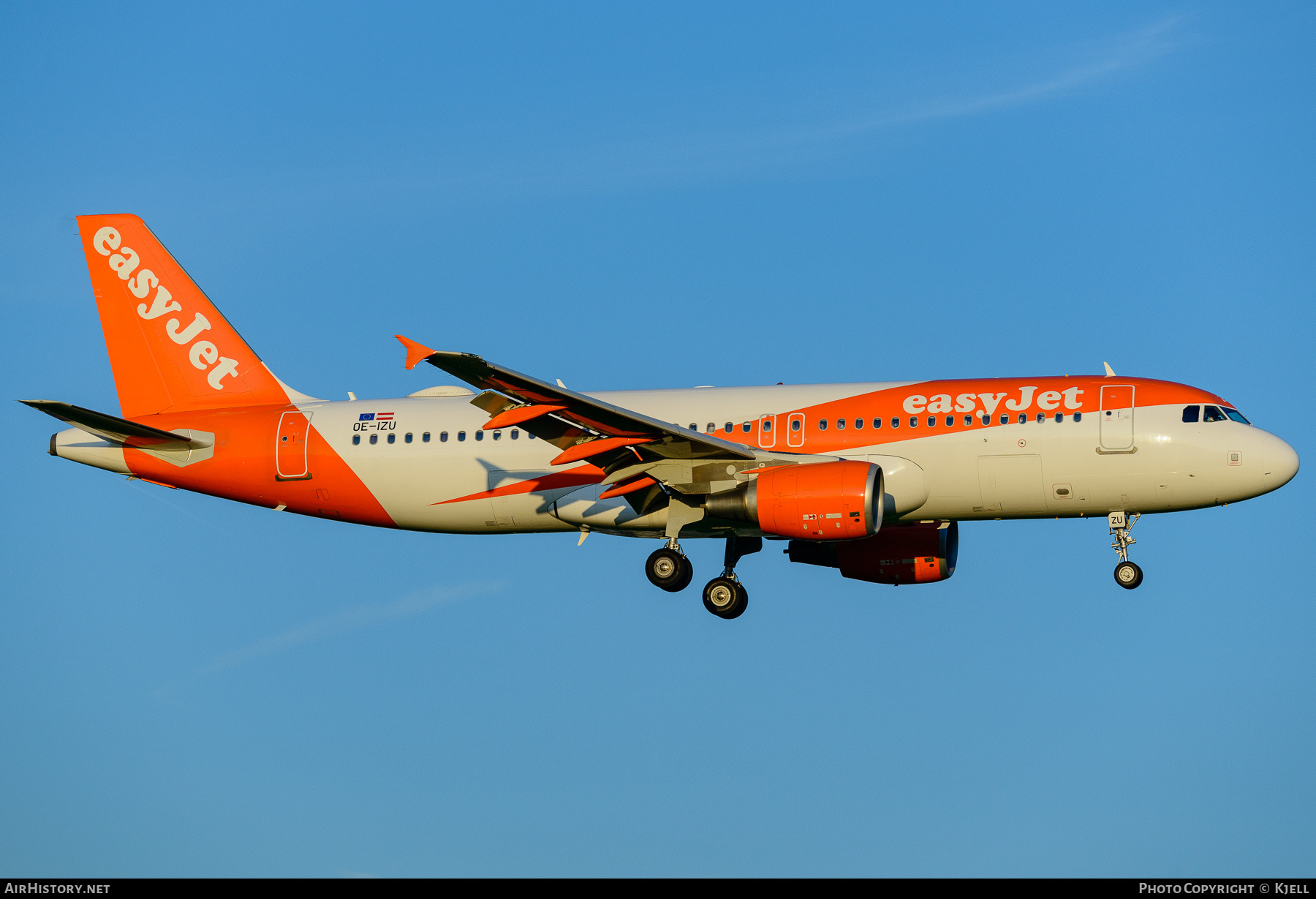 Aircraft Photo of OE-IZU | Airbus A320-214 | EasyJet | AirHistory.net #280821